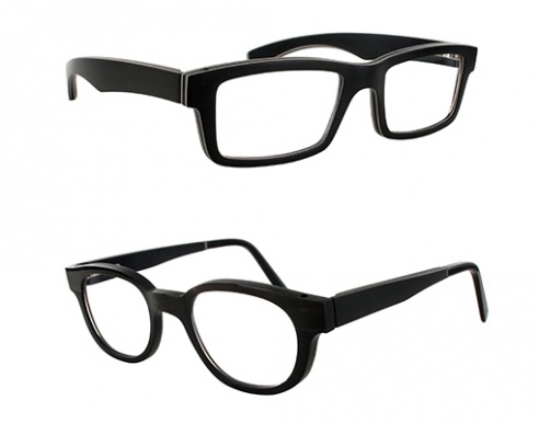 lunettes gold et wood 1