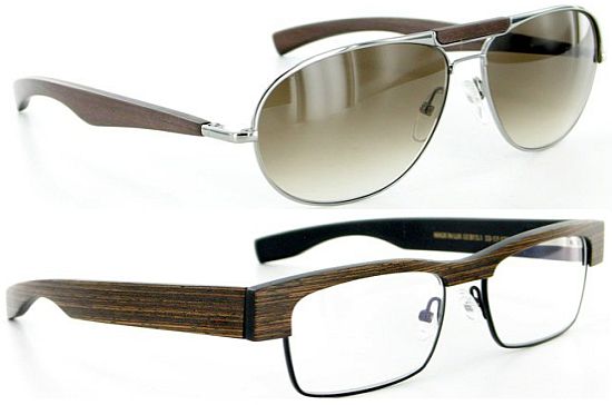lunettes gold et wood 3