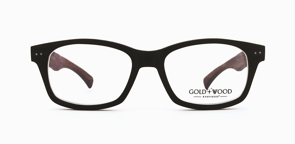 lunettes gold et wood 2