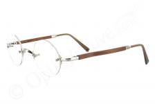 lunettes gold et wood femme 4