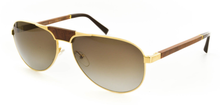 lunettes gold et wood femme 4